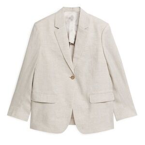 ARKET Oversized Linen Blazer size 36